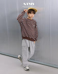 Little Foxx – Tori Striped Raglan Sweatshirt
