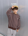 Little Foxx – Tori Striped Raglan Sweatshirt
