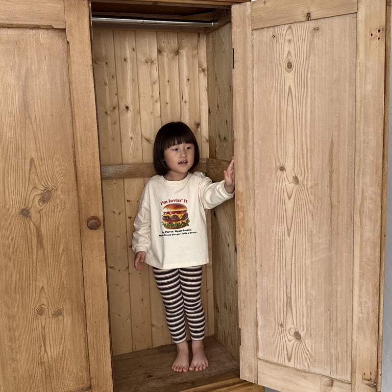 Little Foxx – Hamburger Long Sleeve Tee