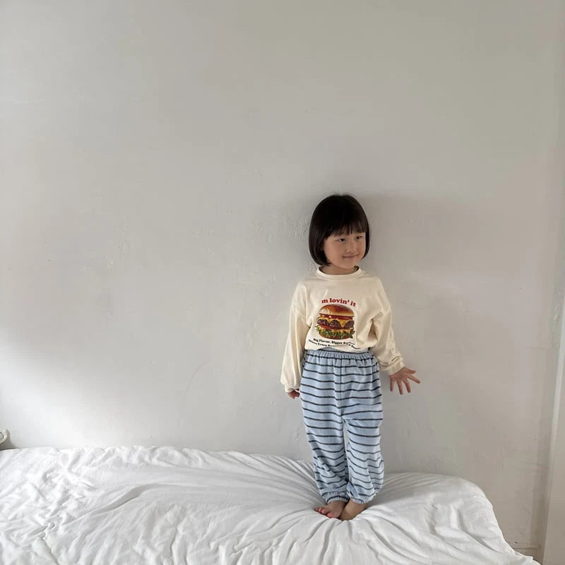 Little Foxx – Marne Stripe Jogger Pants