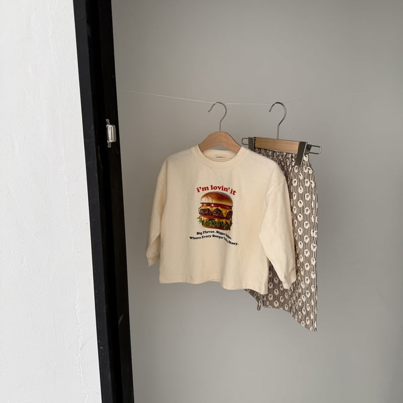 Little Foxx – Hamburger Long Sleeve Tee