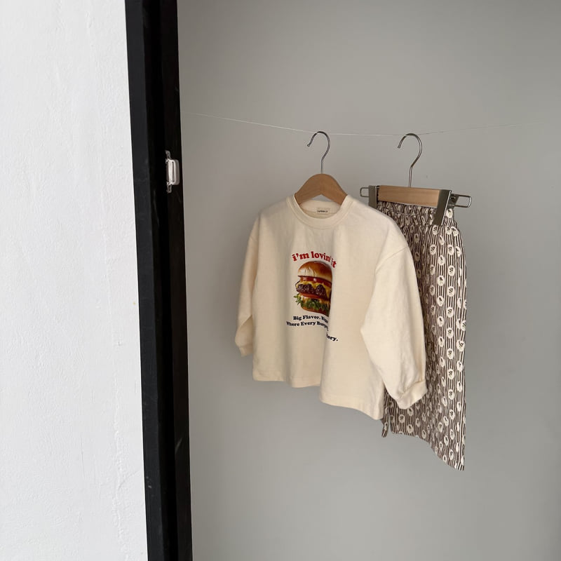 Little Foxx – Hamburger Long Sleeve Tee