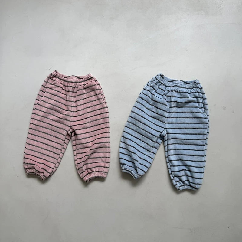 Little Foxx – Marne Stripe Jogger Pants