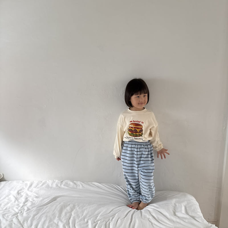 Little Foxx – Hamburger Long Sleeve Tee