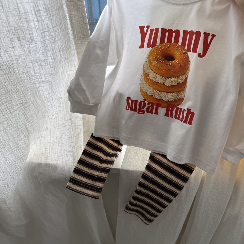 Little Foxx – Donut Long Sleeve Tee