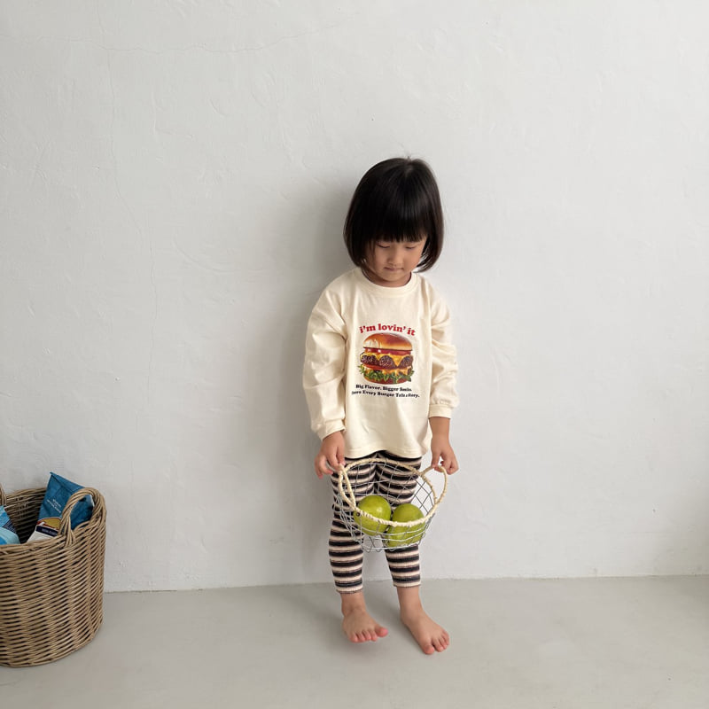 Little Foxx – Hamburger Long Sleeve Tee