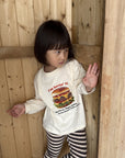 Little Foxx – Hamburger Long Sleeve Tee