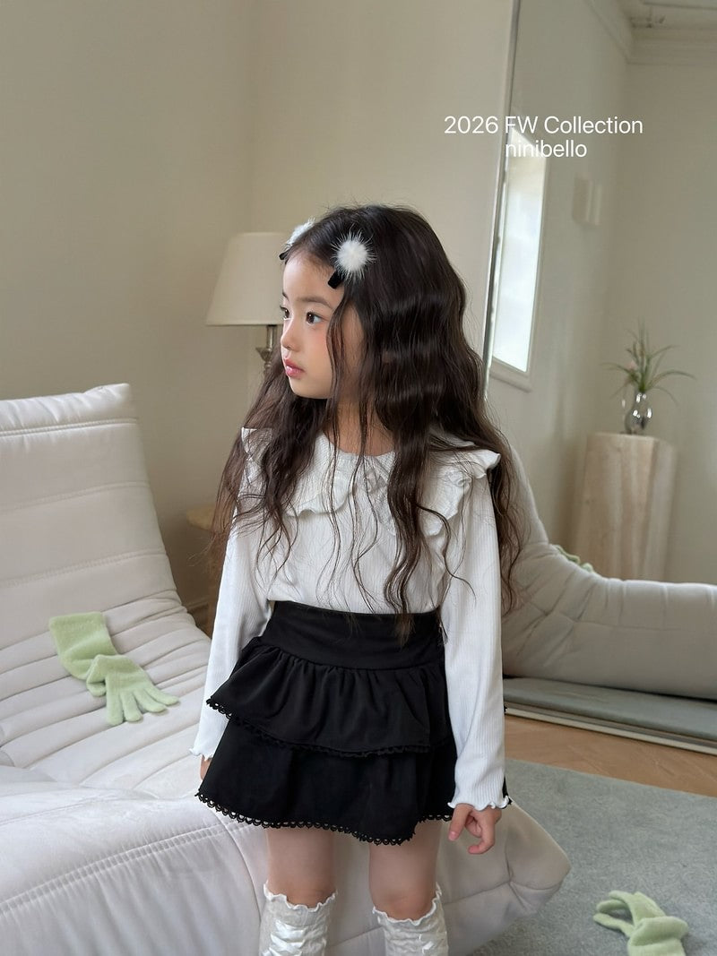 Little Foxx – Mariel Collar Tee