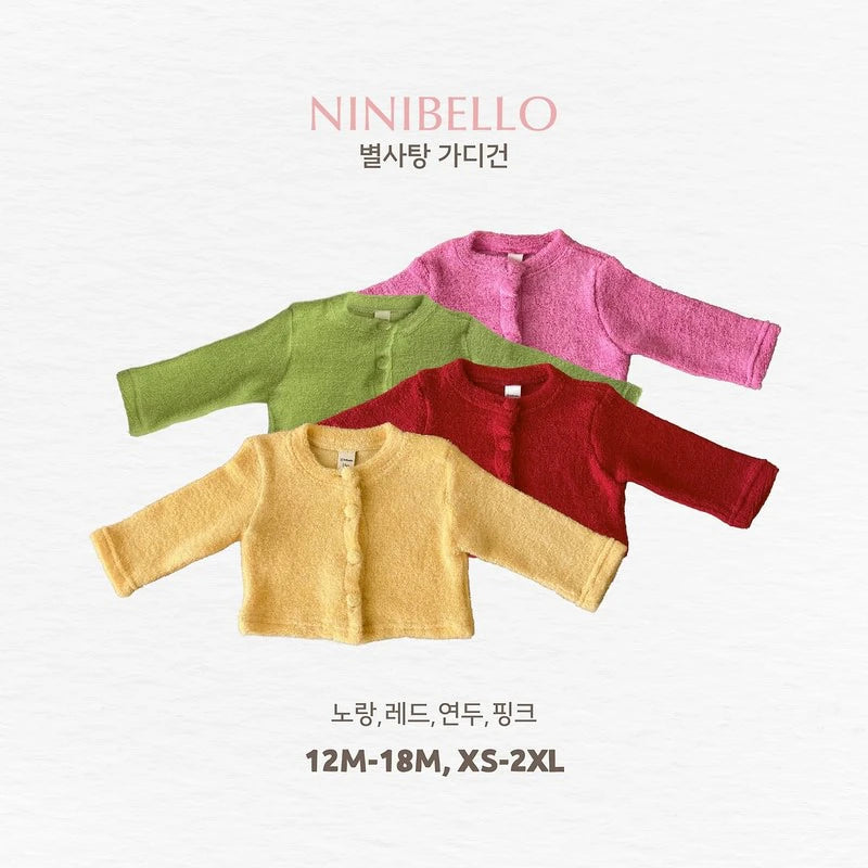 Star Candy Cardigan – Cardigan für Kinder von Ninibello, Made in Korea