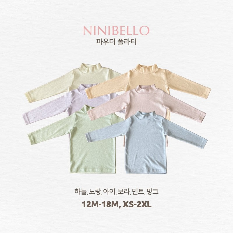 Little Foxx – Powder Turtleneck Tee