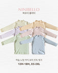 Little Foxx – Powder Turtleneck Tee