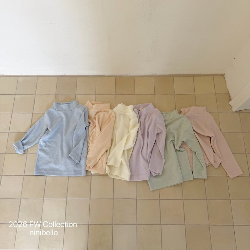 Little Foxx – Powder Turtleneck Tee