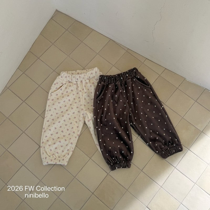 Little Foxx – Cozy Velour Pants