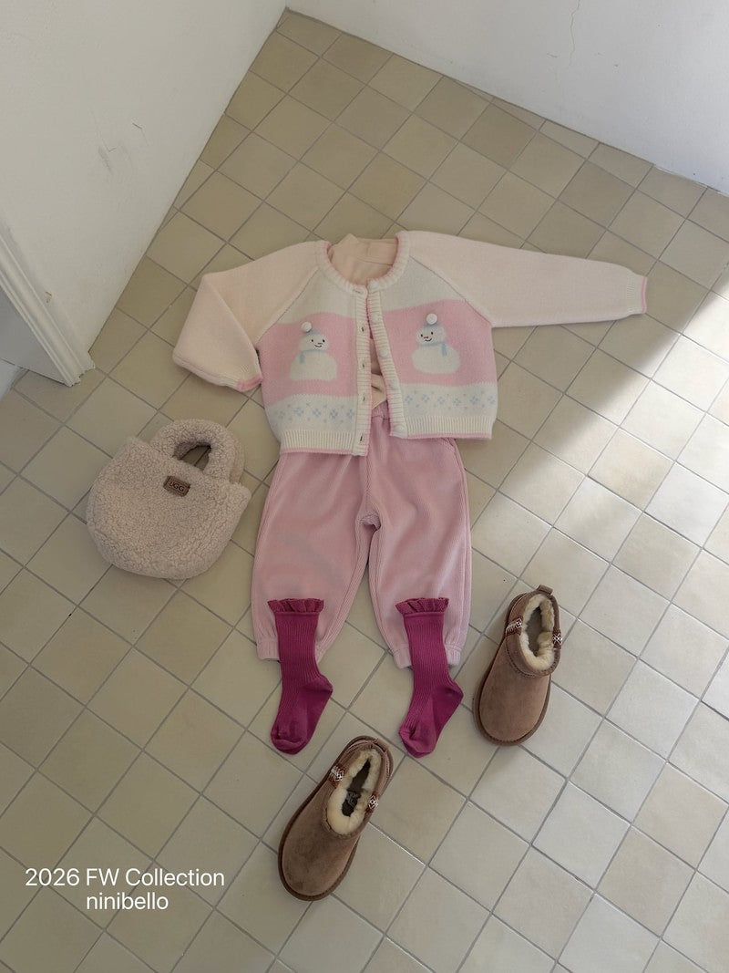 Little Foxx – Cozy Velour Pants