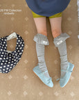 Little Foxx – Pintuck Frill Socks