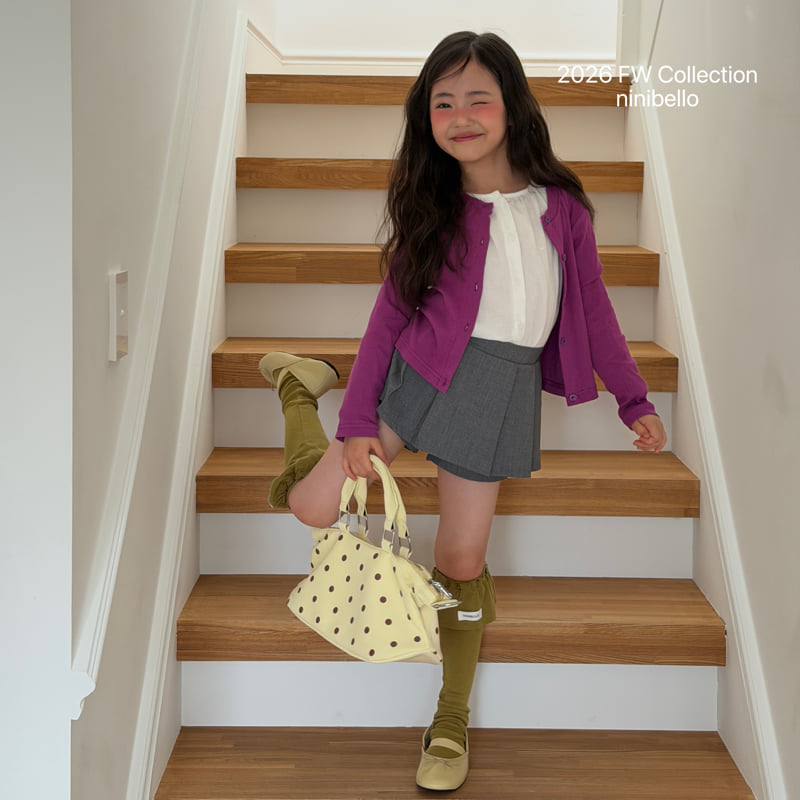 Little Foxx – Rosé Pleats Skirt