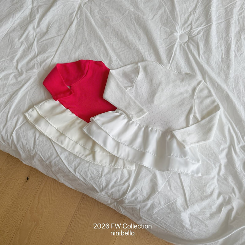 Little Foxx – Eyelet Tulip Layered Tee
