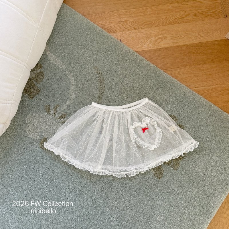 Little Foxx – Rosie Heart Apron Skirt