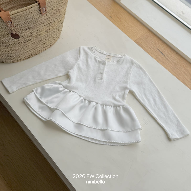 Little Foxx – Eyelet Tulip Layered Tee