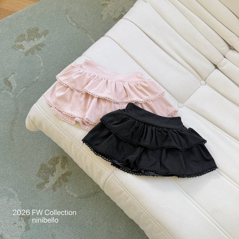 Little Foxx – Rococo Suede Skirt