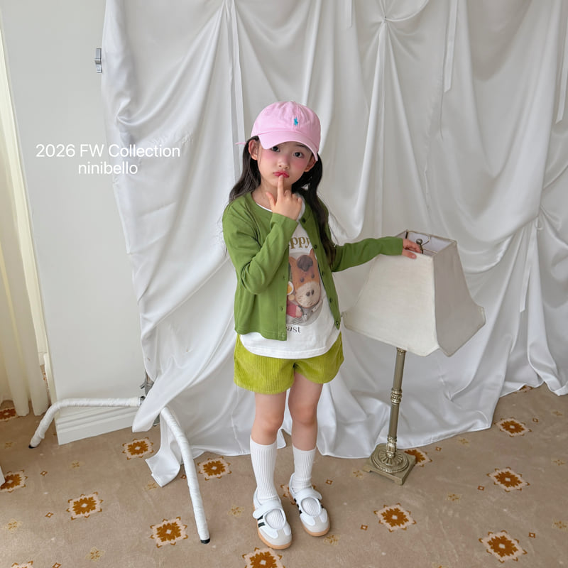 Little Foxx – Peekaboo Corduroy Pants