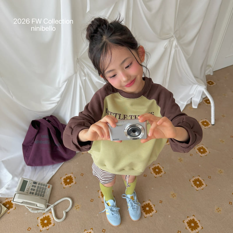 Little Foxx – Little Raglan Sweatshirt