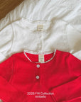 Little Foxx – Eyelet Tulip Layered Tee
