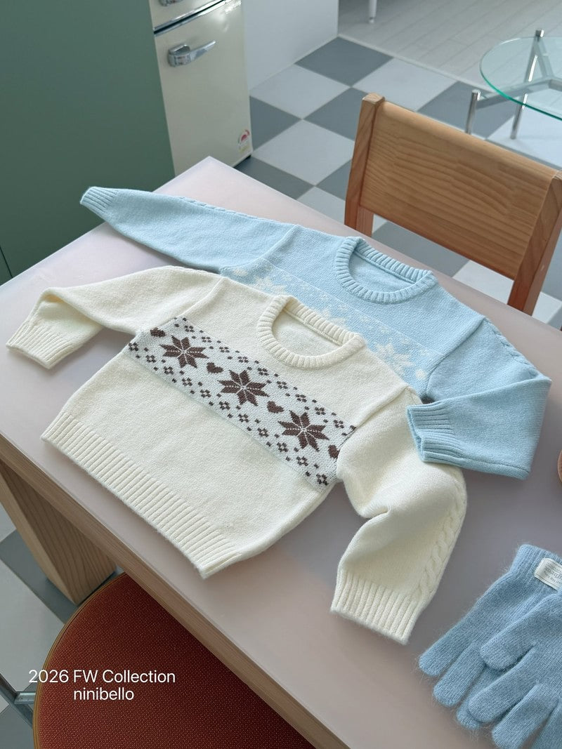 Little Foxx – Nordic Flower Knit