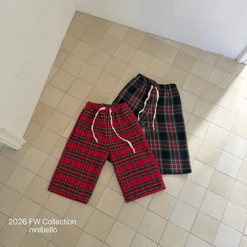 Little Foxx – Carol Check Pants