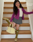 Little Foxx – Rosé Pleats Skirt