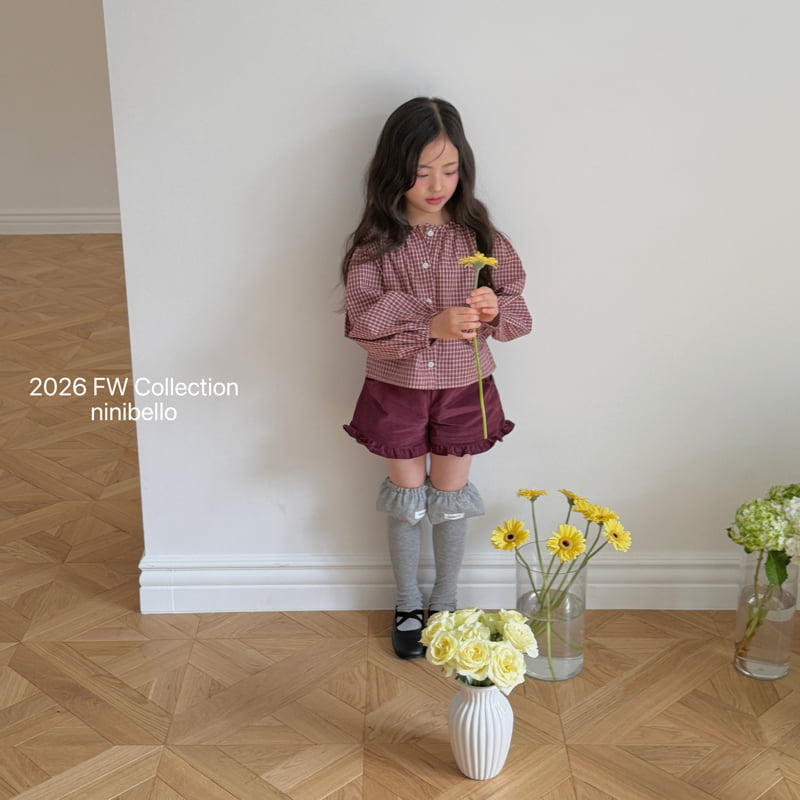 Little Foxx – Heart Frill Corduroy Pants