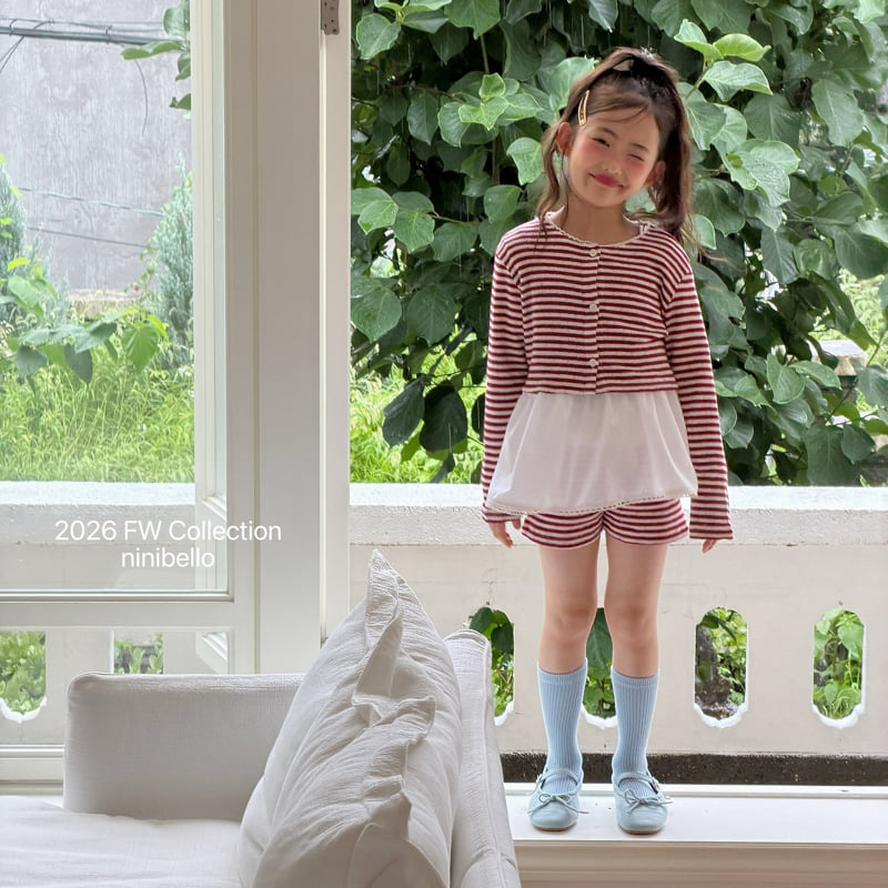 Little Foxx – Tommy Stripe Cardigan