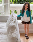 Little Foxx – Eyelet Tulip Layered Tee