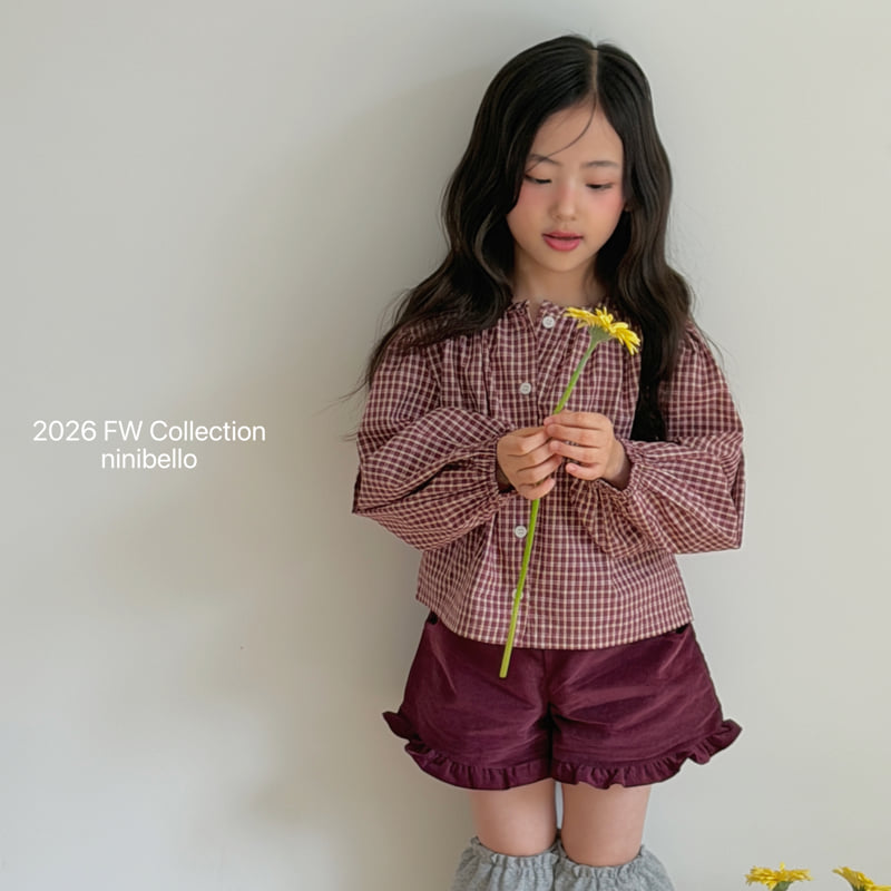 Little Foxx – Heart Frill Corduroy Pants