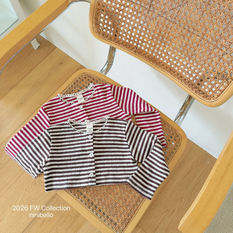 Little Foxx – Tommy Stripe Cardigan