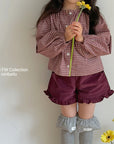 Little Foxx – Heart Frill Corduroy Pants