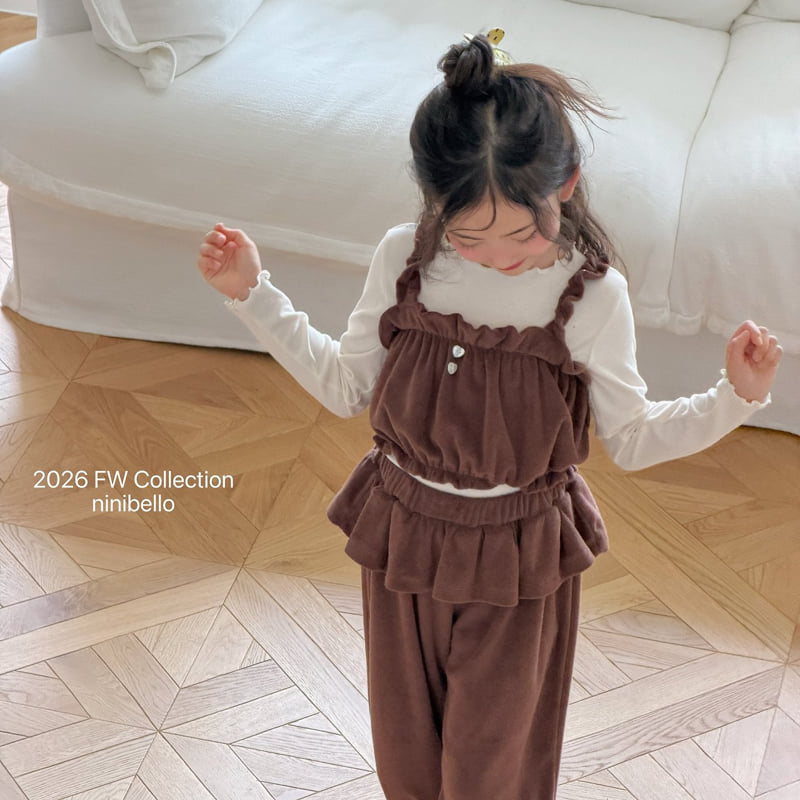 Little Foxx – Arm Terry Frill Jogger Pants