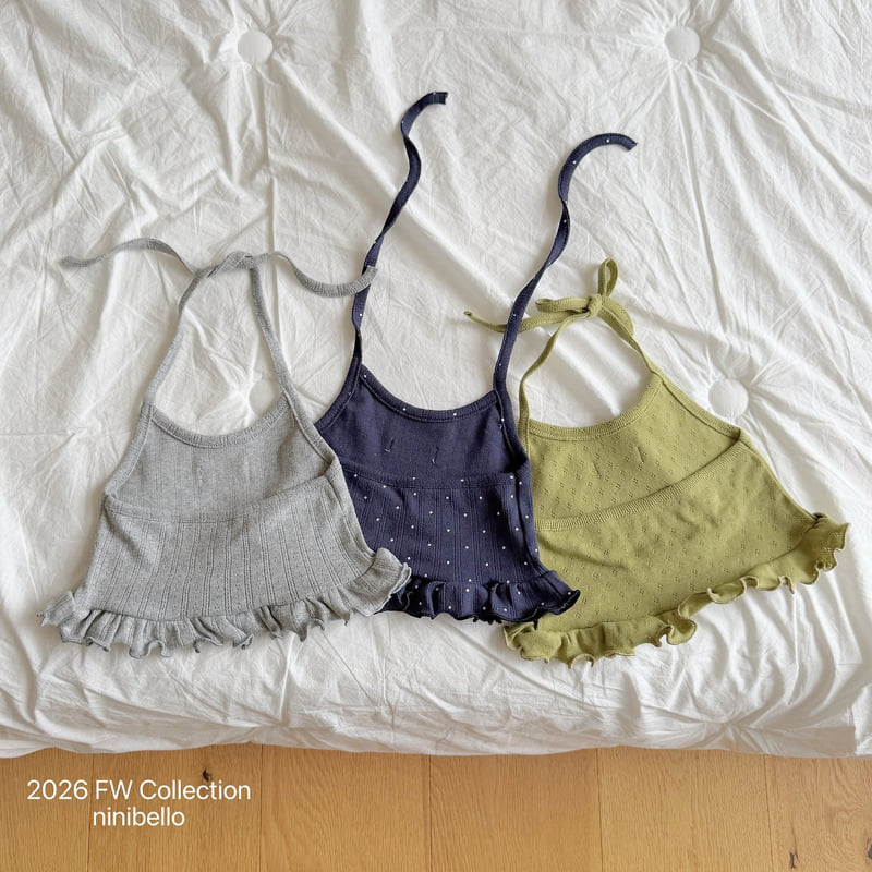 Little Foxx – Vivi Eyelet Halter Neck