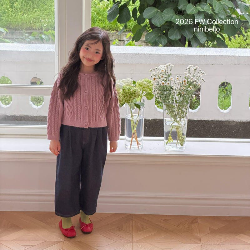 Little Foxx – Mauve Knit Cardigan