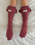 Little Foxx – Pintuck Frill Socks