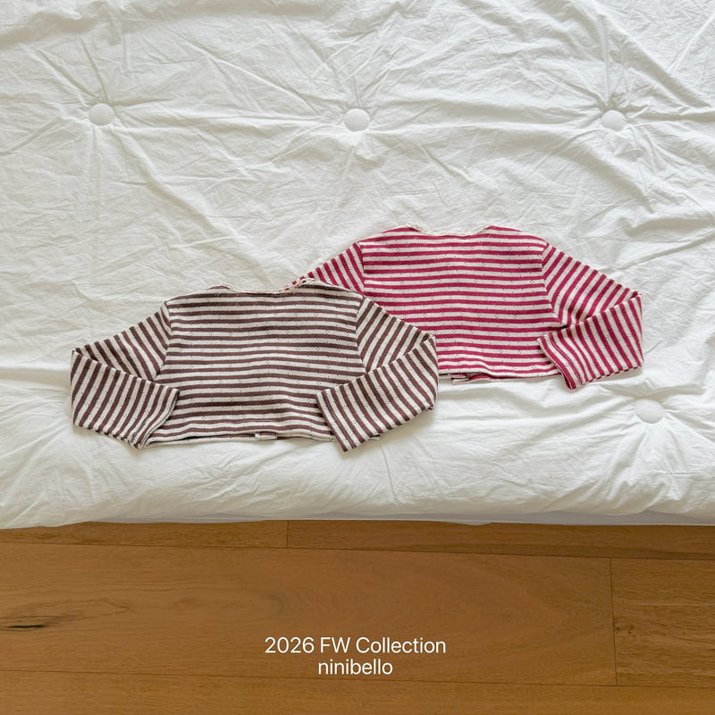 Little Foxx – Tommy Stripe Cardigan