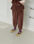 Little Foxx – Arm Terry Frill Jogger Pants