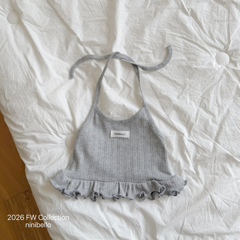 Little Foxx – Vivi Eyelet Halter Neck