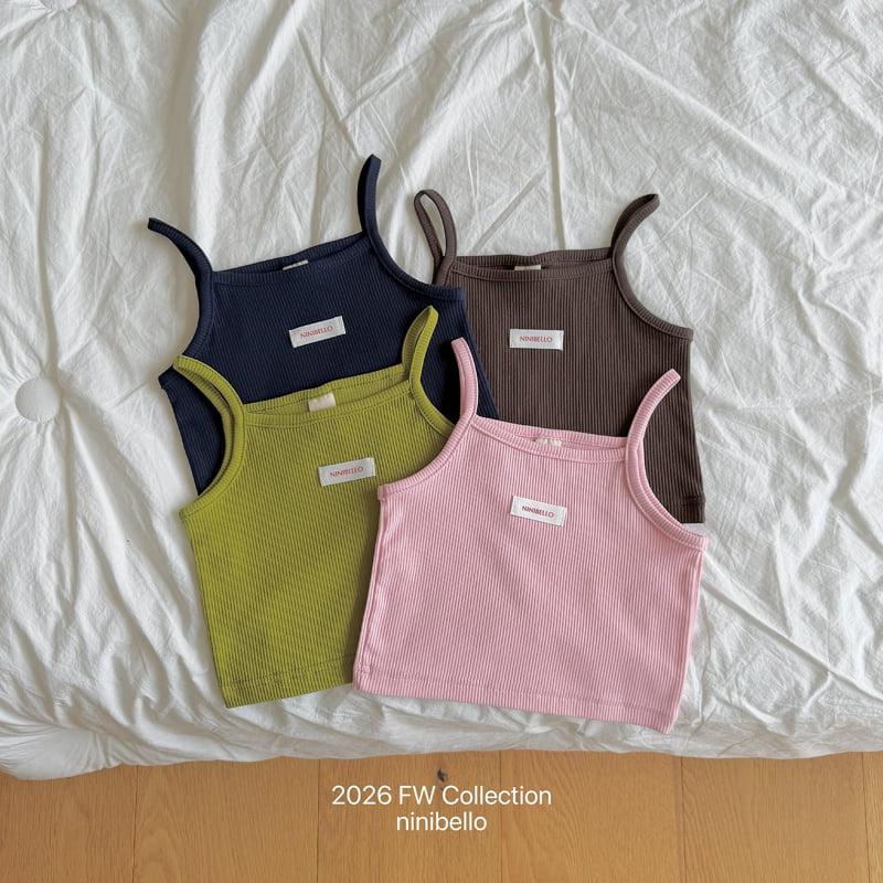 Little Foxx – Viv Ribbed Sleeveless Top