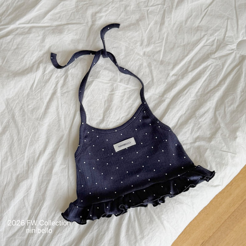 Little Foxx – Vivi Eyelet Halter Neck