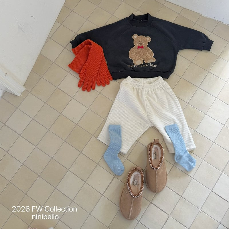Teddy Bear Raglan Sweatshirt – Größen XS–2XL plus Big Sizes, Größentabelle im letzten Bild