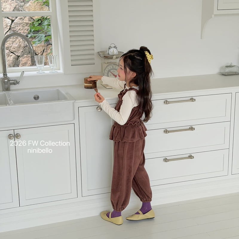 Little Foxx – Arm Terry Frill Jogger Pants