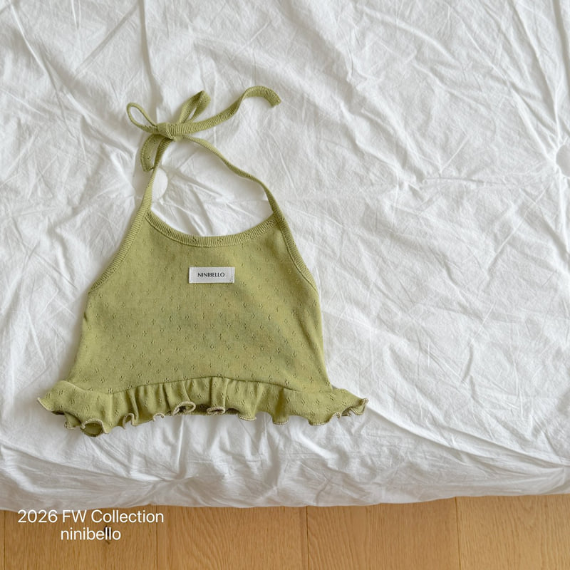 Little Foxx – Vivi Eyelet Halter Neck