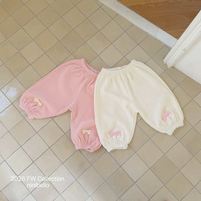 Little Foxx – Petit Ribbon Jogger Pants