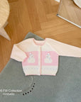 Snowman Knit Cardigan – Cardigan für Kinder von Ninibello, Made in Korea